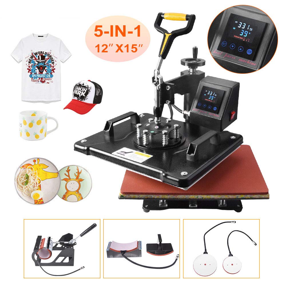 The 10 Best Heating Press 5 In 1