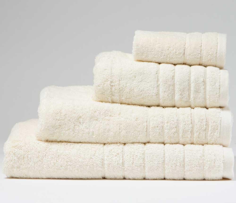 linenHall 650gsm Plain Cream Hand Towel (SEE SIZE OPTIONS)
