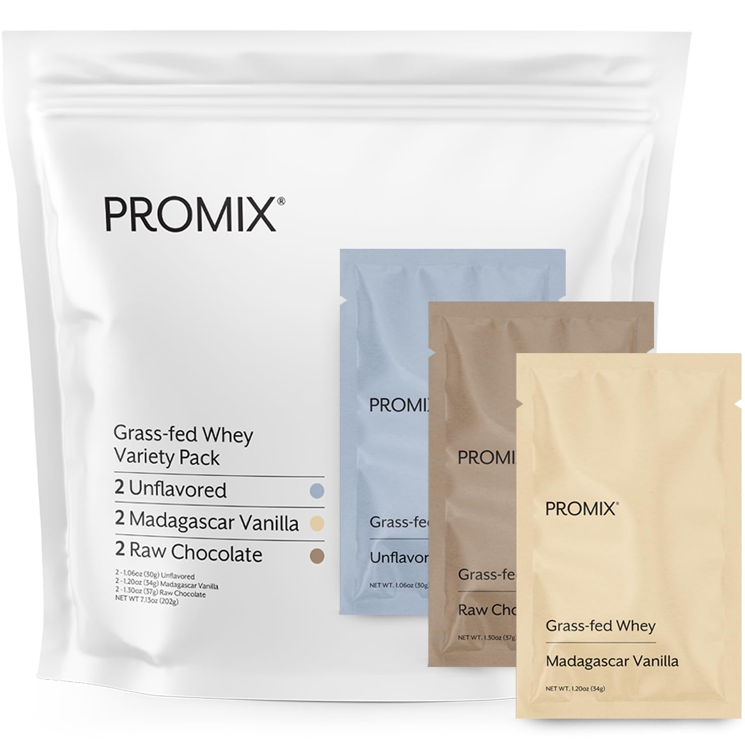 Promix Whey Protein Powder, Variety Pack