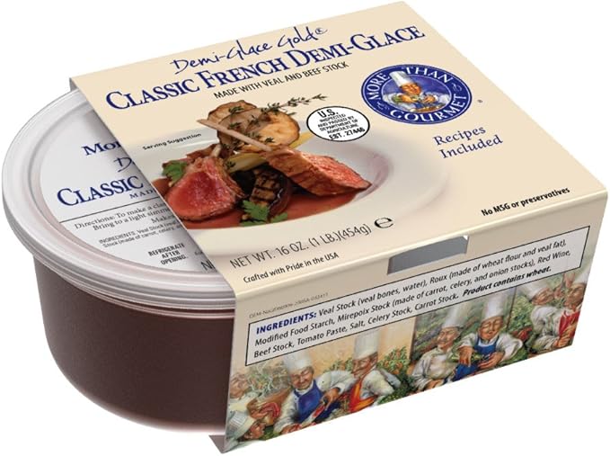 More Than Gourmet DemiGlace Gold French DemiGlace, 16Ounce Unit