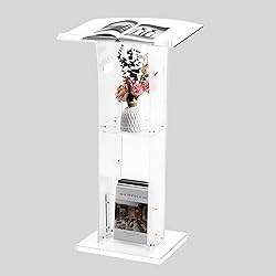 Rengue Acrylic Podium Stand, Pulpit for Churches