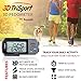 3DTriSport Walking 3D Pedometer with Clip and Strap, Free eBook | 30 Days Memory, Accurate Step Counter, Walking Distance Miles/Km, Calorie Counter, Daily Target Monitor, Exercise Time.