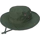 Sun Hats for Men Women Boonie Hat UPF 50+ Bucket Hat Wide Brim UV Protection Fishing Hiking Safari Outdoor Hats