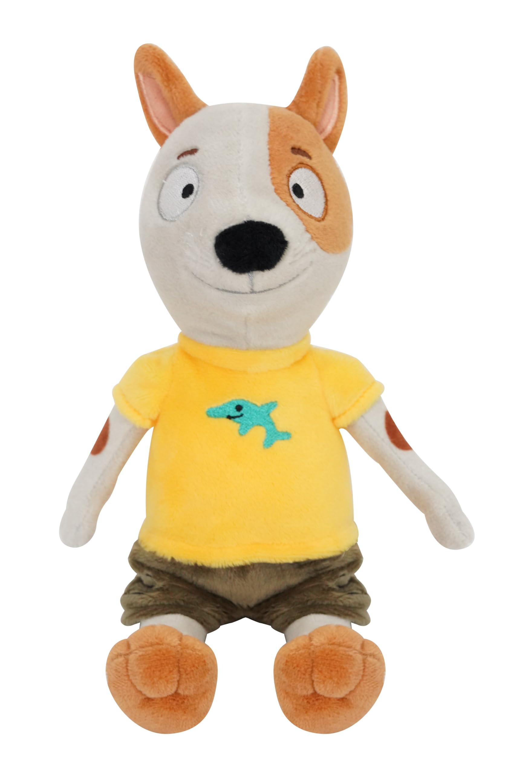 BANDAI Pip and Posy 23cm Plush Zac Character Teddy Bear Toy - Soft Plushie for Girls & Boys - Adorable Soft Plush Teddy for Cuddles and Playtime