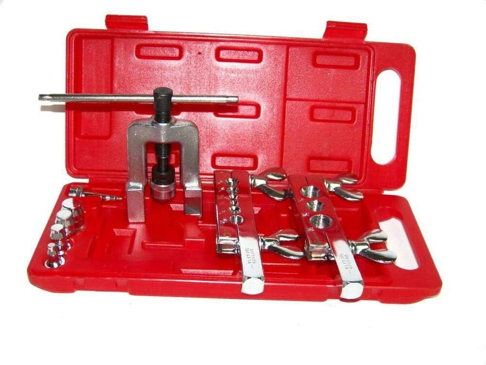 Flaring Tool kit Swage Swaging flare Brake Gasoline Air Line Plumbing