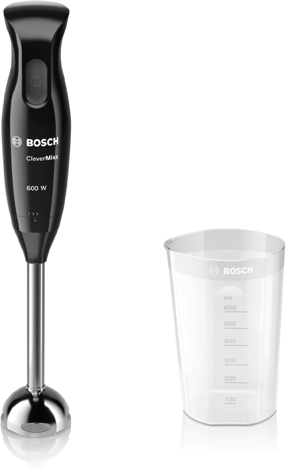 Bosch CleverMixx Hand Blender 600 W with Beaker Black Anthracite