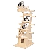 modern folding cat tree