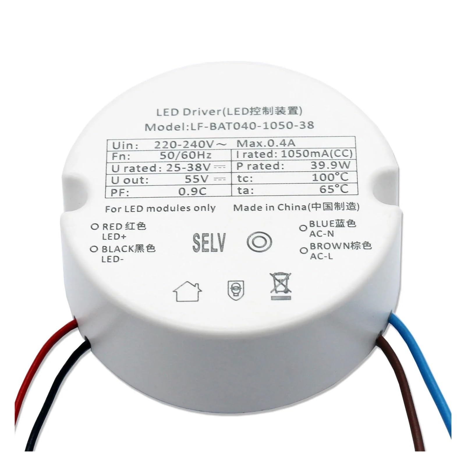 LED Dimming Driver Compatible with Lifud 10W 12W