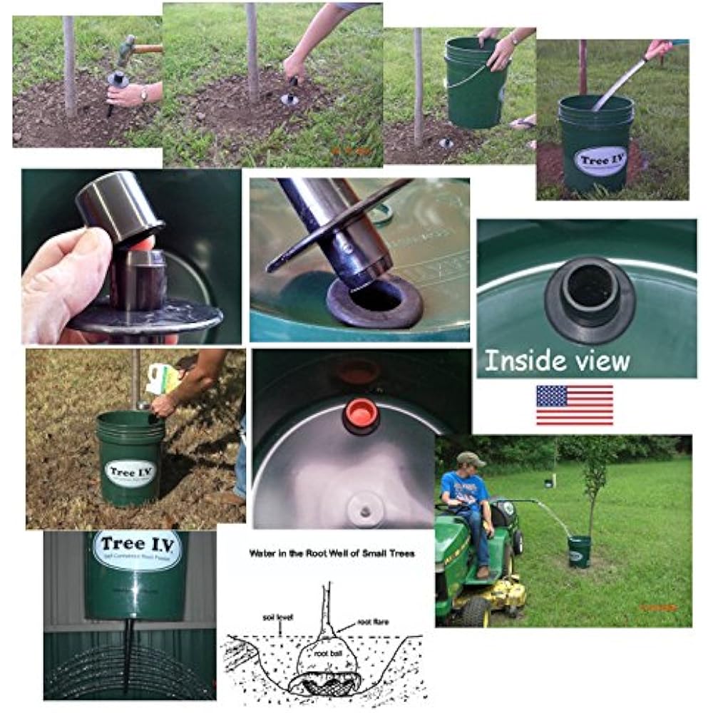 Tree I.V. Original Root Seeker Watering System For New Trees 6pk