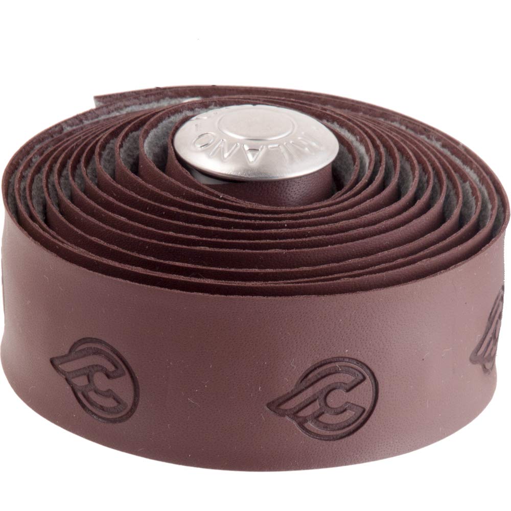 Cinelli Vegan Leather Look Handlebar Tape, Brown, One Size