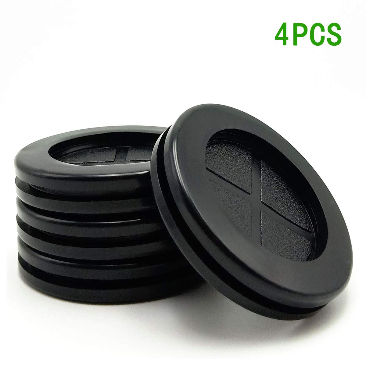 Rubber Grommet, 111/16" Inside Diameter 2"Drill Hole, Rubber Hole Plug