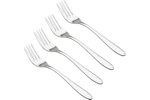 Cuisinox FLA-20SF-4 Salad Dinner Fork, Silver