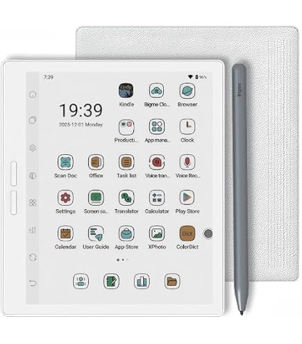 Amazon.com: Bigme inkNoteX Color Eink Tablet Andriod 14 OS 6+128G