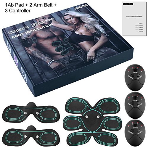 AUKUYEE Muscle Toning Tool Fitness Equipment for Men Women, Home and Office, Abdomen/Arm/Leg - Thumbnail 6