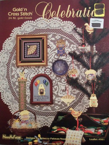 Gold 'n Cross Stitch Celebration Craft Book by (Paperback)