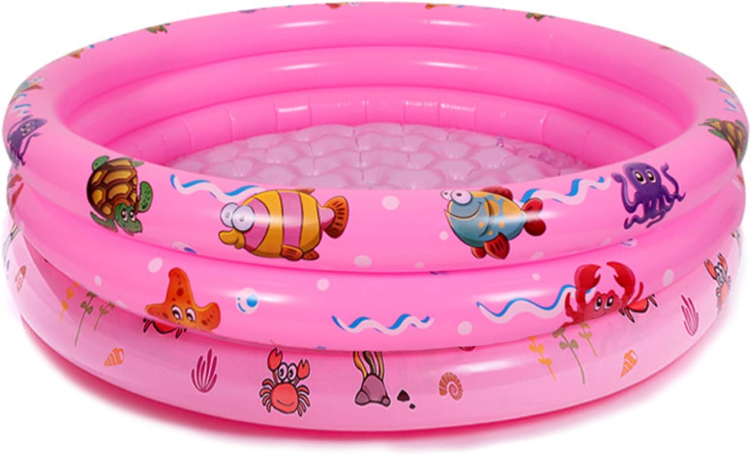 pink blow up pool