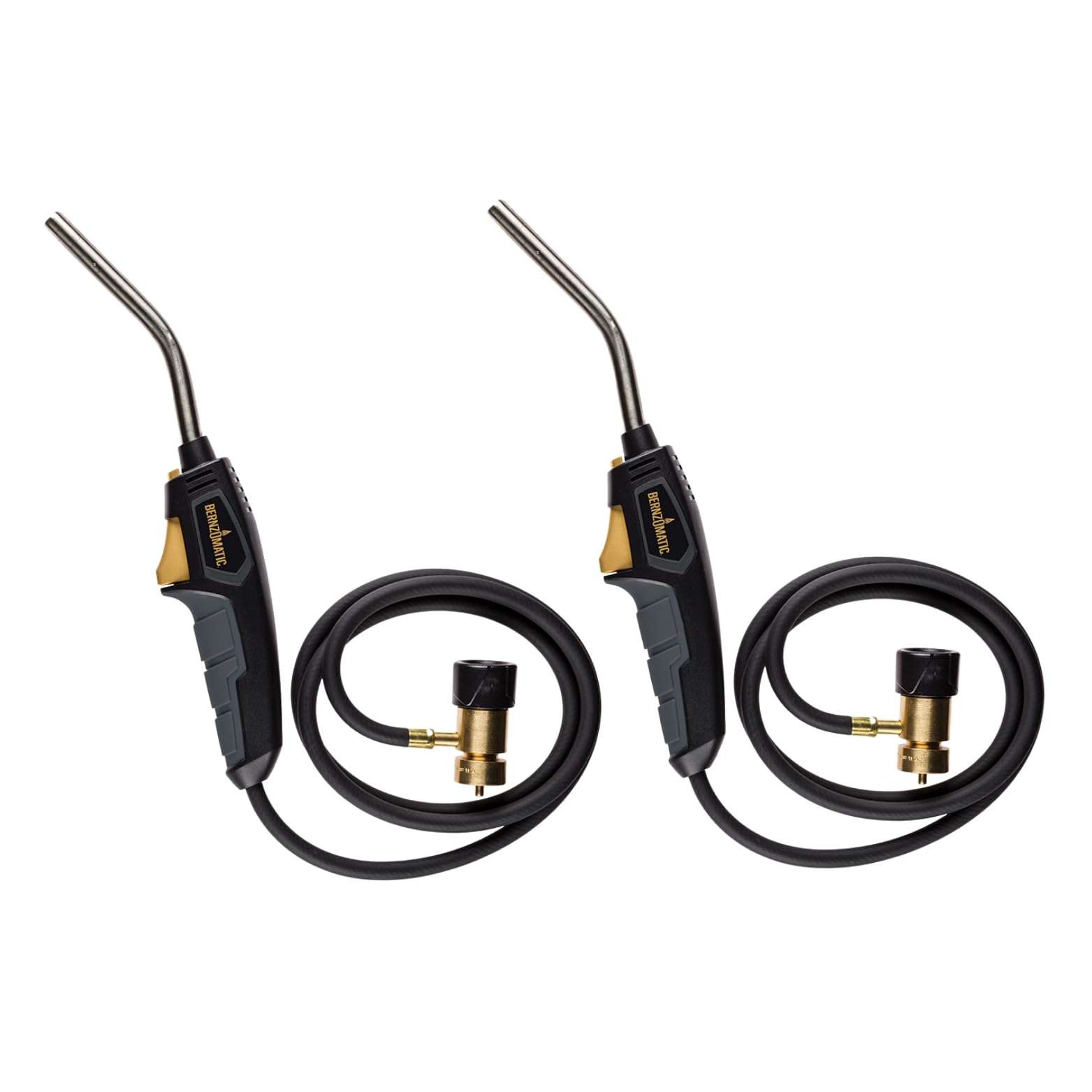 Bernzomatic BZ8250HT Antorcha de manguera de alcance, antorcha de manguera de arranque con gatillo con funda incluida para recipiente de combustible, rojo (antorcha de alcance 8250, paquete de 2)