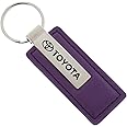 Au-TOMOTIVE GOLD Rectangular Leather Key chain for Toyota