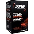 BRP Sea-Doo OEM XPS 4-Stroke 5W-40 Full Synthetic Oil Change Kit for Sea-Doo Spark, Spark Trixx, 9779250 New #9779485