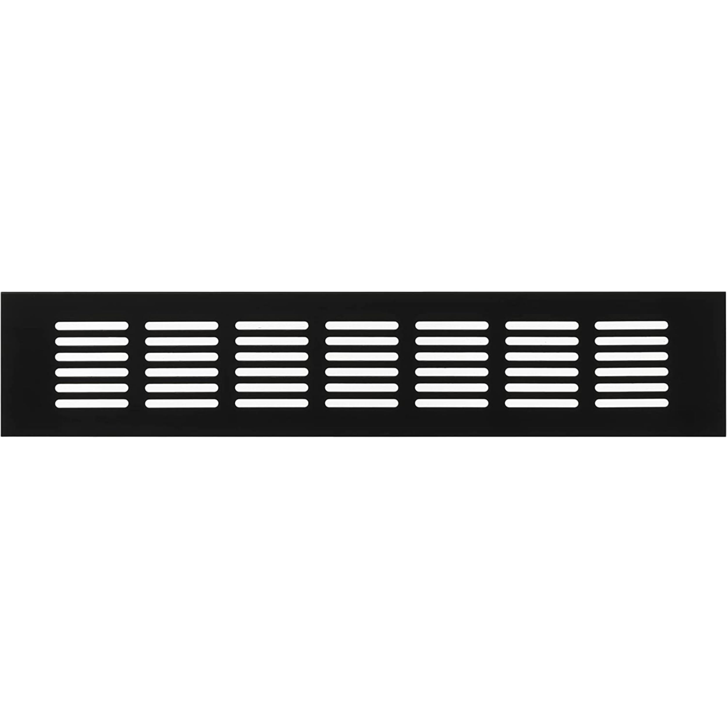 LIRAST 60x300mm Bronze Aluminium Radiator Grill - 2x12 inch Kitchen Plinth Vent - Cupboard Wardrobe Vents - Air Vent Covers Internal - Ventilation Grilles - Door Vents for Interior Doors