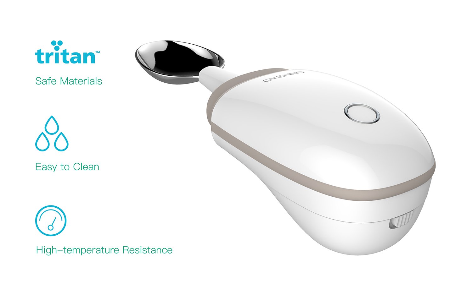 Parkinson Spoon for Hand Tremor, GYENNO Steady Spoon with Self