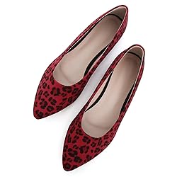 ChaiRong Zhou Casual Flats for Women Soft Suede