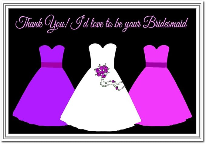 thank you for asking me to be your maid of honour