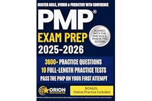 PMP® Exam Prep: The Complete Strategic Guide | 3,600+ Practice Questions, 10 Full-Length Exams, Proven Tactics & Stress-Free Study Plan