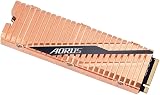 Gigabyte AORUS NVMe Gen4 1TB SSD M.2 PCIe 4.0 x4 5000MB/s Read GP-ASM2NE6100TTTD view 2