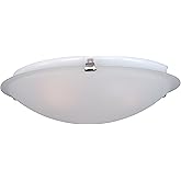 Maxim Lighting 2680FTSN Malaga-2 Light Flush Mount in Transitional style-12.5 Inches Wide by 4 inches high, Finish Color: Sat