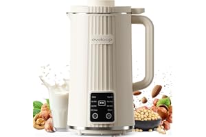 40oz Automatic Nut Milk Maker, 8 in 1 Plant Based Milk Machine for Homemade Almond, Oat, Milk Shake, Soy Milk & Non-Dairy Bev