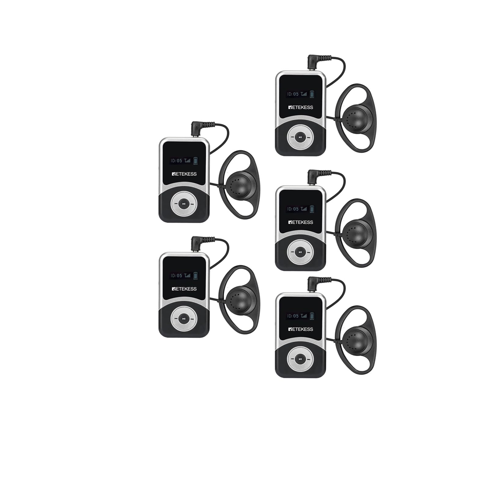 Retekess T130S(2nd Gen T130) Wireless Tour Guide
