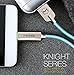 mcdodo USB Type-C Smart LED Auto Disconnect Quick Charge Data 3.2FT/1M Cable QC 3.0 Compatible with Samsung Galaxy S8, S8+,Google Pixel,Nexus 6P,LG V20 G5,HTC 10 & More (Sky Blue)