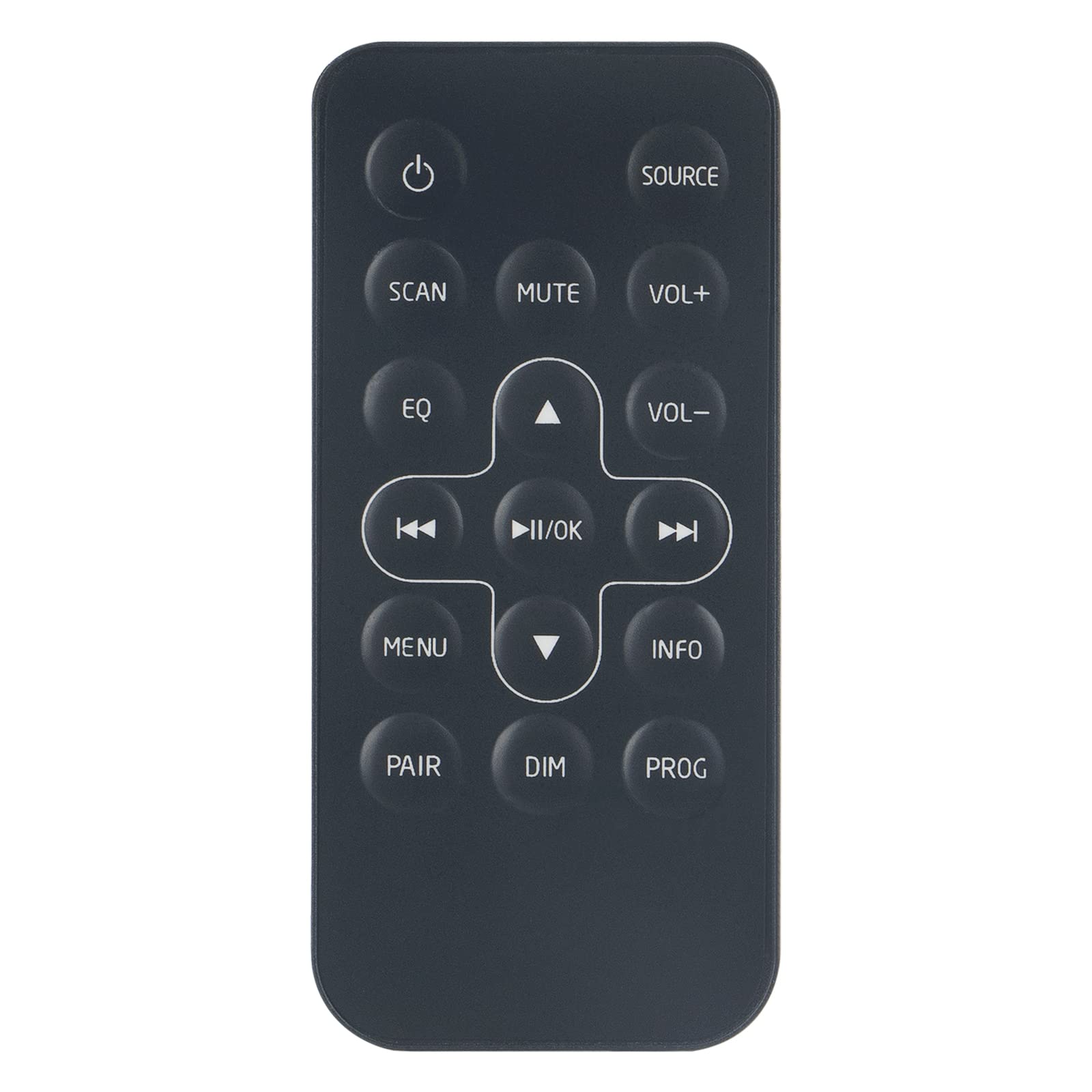 VINABTY 105000430 Sound bar Remote Control Compatible with LOGIK L37SPDB14 105000430 Sound bar Theater System Remote Controller