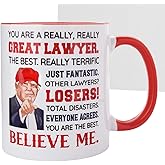 Donavibe Lawyer Mug 11oz, Lawyer Gifts for Men Women, Christmas, Fathers Day, Mothers Day, Birthday Gifts for Lawyer, Attorney Gifts, Law Student Graduation, Lawyer Ceramic Mug