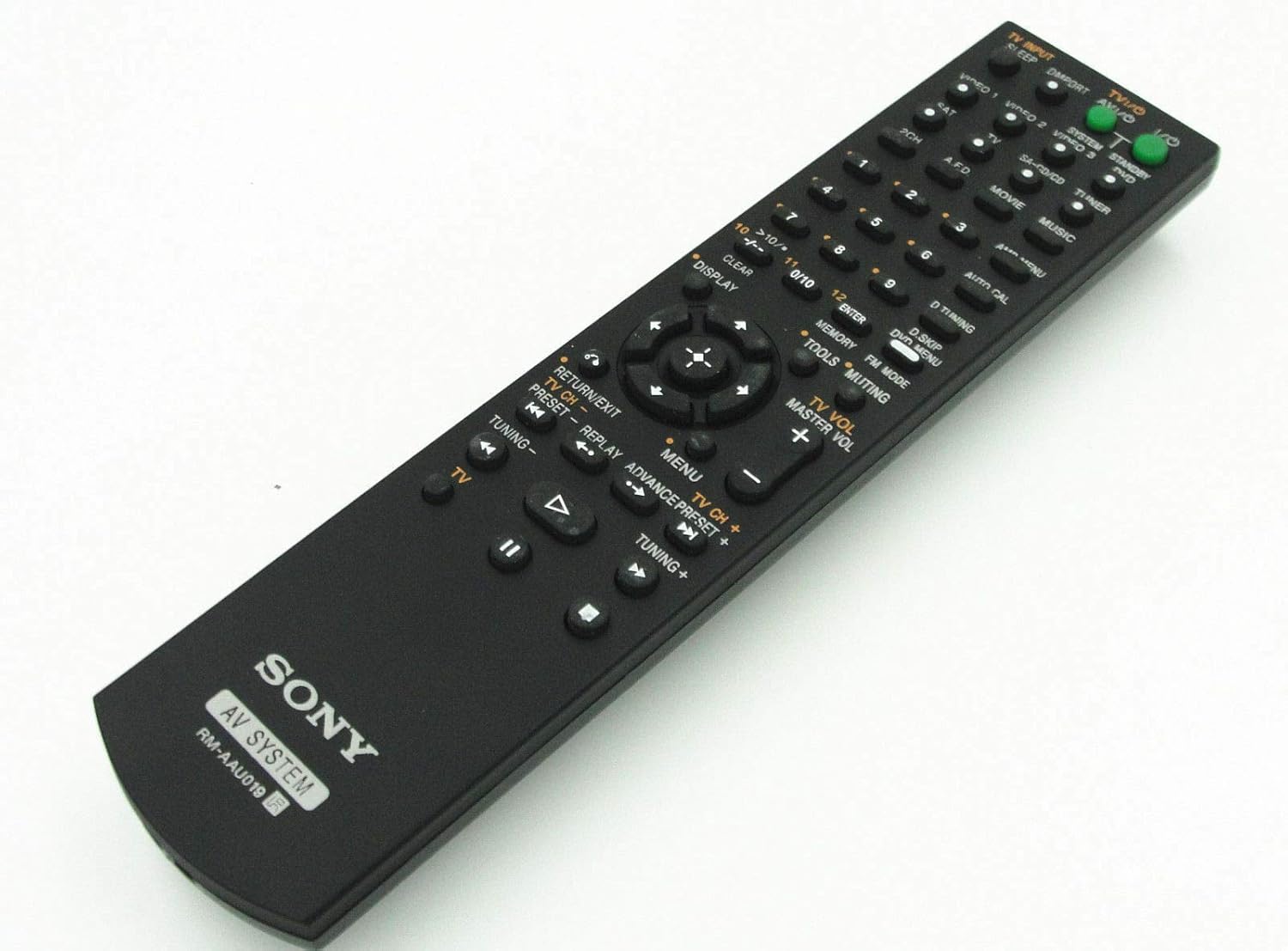 Replacement Remote Control for Sony STRDH130 RMAAU130 STR
