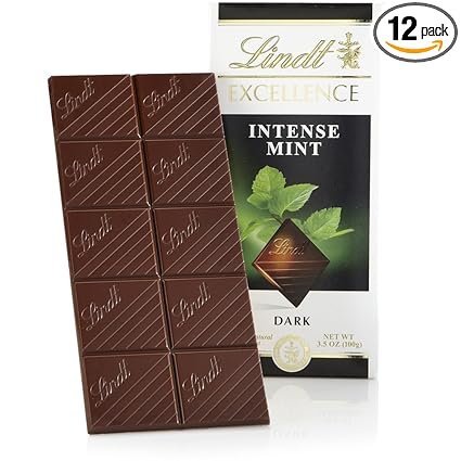 Lindt Excellence Bar, Intense Mint Dark 