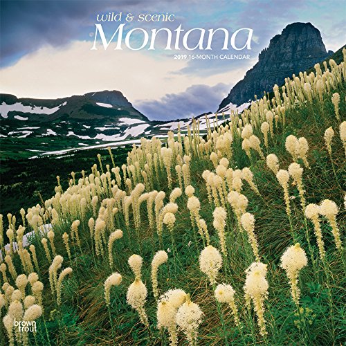 [F.R.E.E] Montana, Wild & Scenic 2019 12 x 12 Inch Monthly Square Wall Calendar, USA United States of America [W.O.R.D]