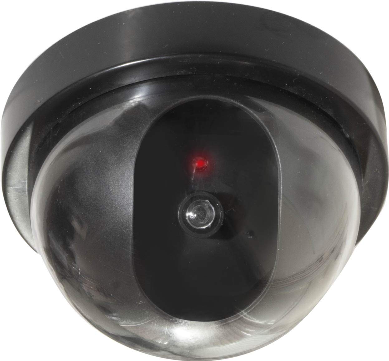 ShaniTech Pack of 2 Dummy Dome CCTV Security Camera with Flashing LED Indoor Outdoor Fake