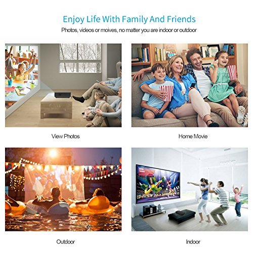 6 Vamvo+Projector+Portable+Support+Smartphone