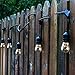 Sokani 48 Foot Commercial Medium String Lights Weatherproof Great for Party Halloween Christmas Backyard Café deck Patio Outdoor Lights with 15 Sockets and Bulbs + 3 Replacement Bulbs