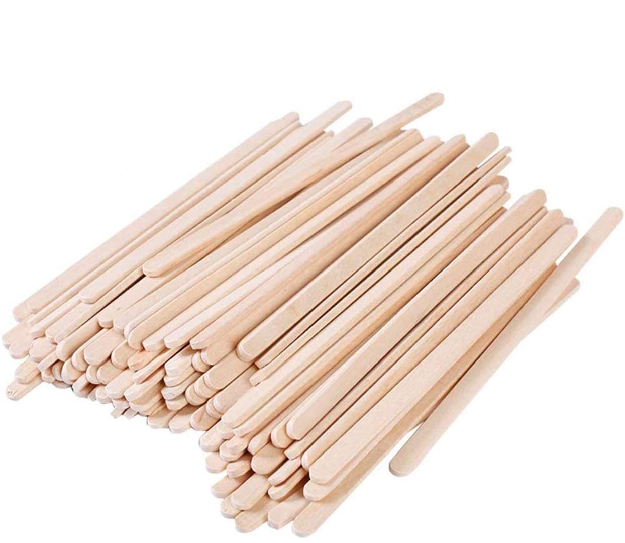 Stir Bar Wooden 100Pcs Disposable Stir Bar Wooden Coffee Milk Tea Stir Stick Independent Packaging Stir Bar 100% biodegradable