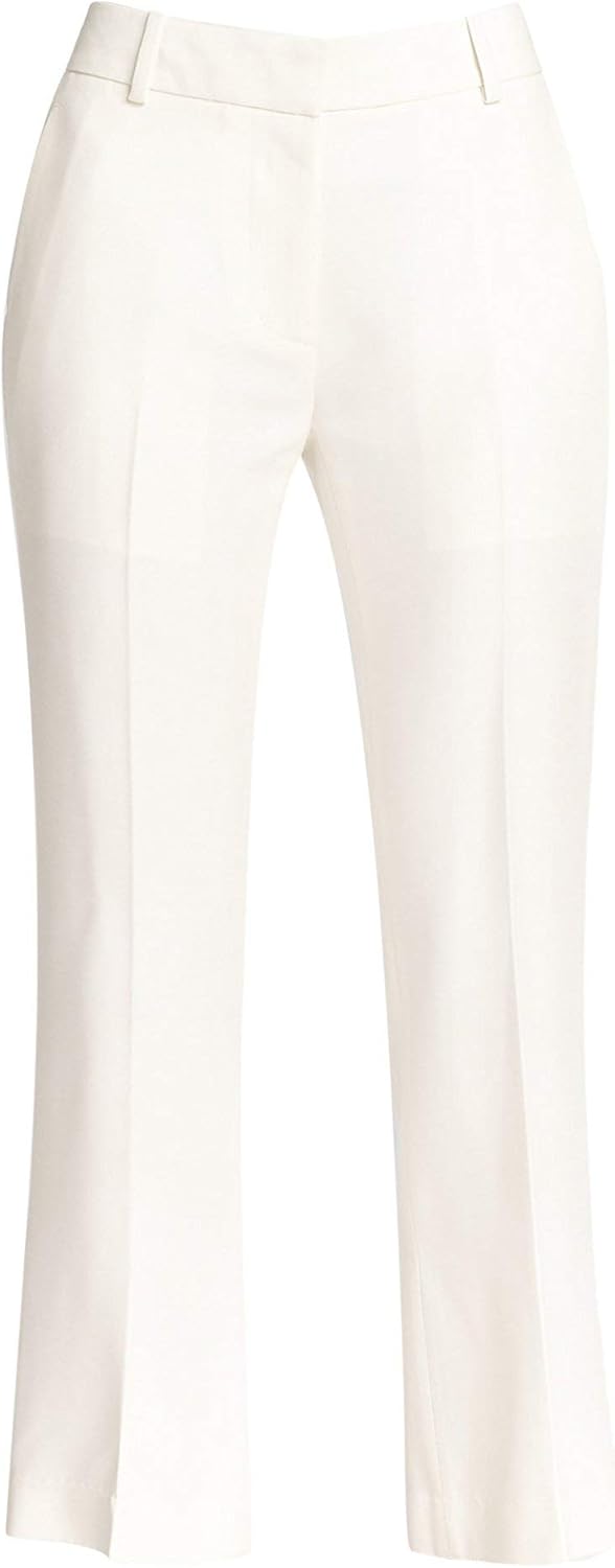white flare pant