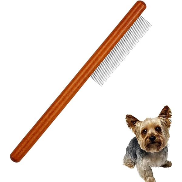 Brosse Toilettage Forme Oreille De Chat Pour Petits Chiens - Poils Souples, Dos Creux, Pour Yorkshire, Shih Tzu, Maltipoo