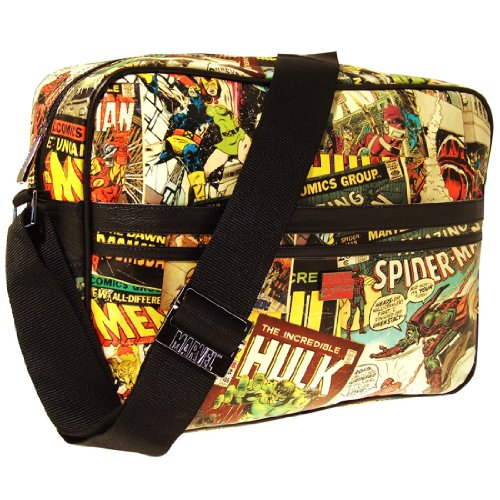 Amazon Marvel Comics Duffle Bag PERLETTI Avengers Marvel Comics