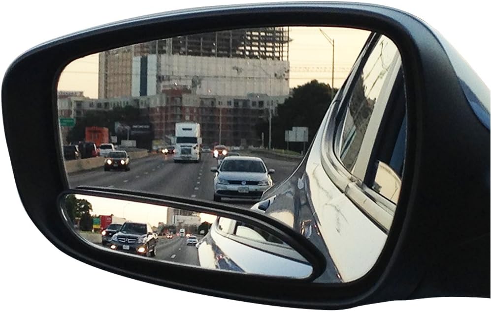 Blind Spot Mirrors. long design Car Mirror for blind side by Utopicar for traffic safety. Door mirrors for great rear view! (2 pack): Automotive
