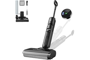 Redroad Wet Dry Vacuum Cleaner,22KPa Wet Dry Vacuum Mop with Self-Cleaning,Cordless Vacuum Mop All in One,Up to 75 Mins Runti