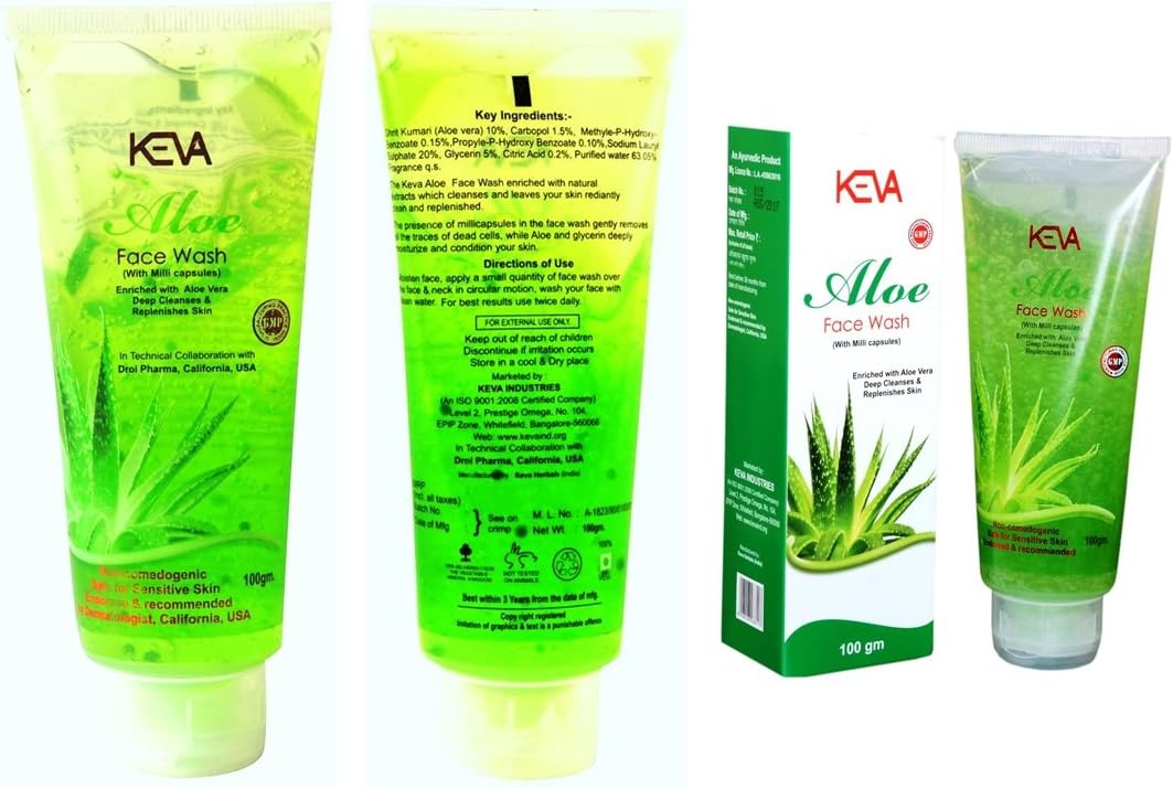 aloe face wash