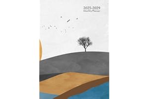 2025-2029 Monthly Planner: 5-Year Agenda, Schedule & Organizer for Canada (2025-2029) with Key National and Provincial Holida