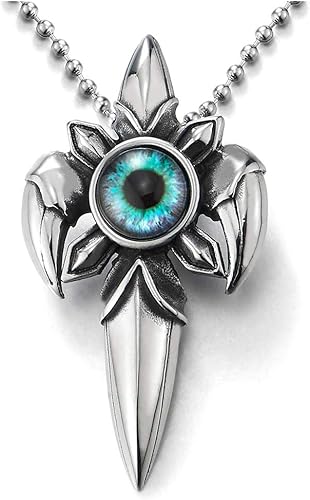 Collier mauvais œil homme Clearance